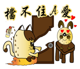 Majicat rabbit pills sticker #15826584