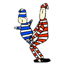 prisoner brothers silent ver. sticker #15826695