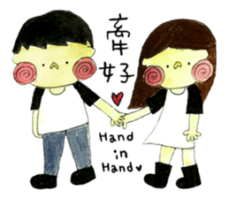 Lalahabi Fall In LOVE sticker #15826900