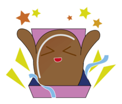 Black sugar bread & Soy milk bread sticker #15827038