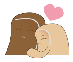 Black sugar bread & Soy milk bread sticker #15827062