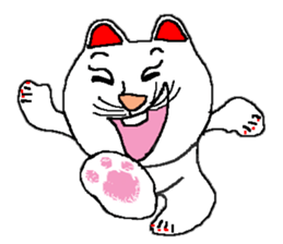 Emotion of cats sticker #15827251