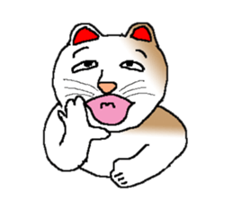 Emotion of cats sticker #15827255