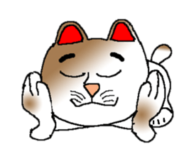 Emotion of cats sticker #15827259