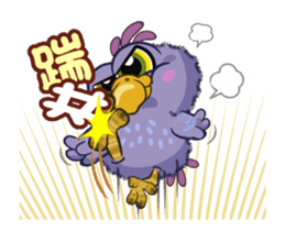 Q blue bird Vol 3 sticker #15827288