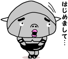 Cyborg Z sticker #15827302