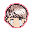 Easy and useful.Cute boy'Kou-kun'sticker sticker #15827342