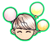 Easy and useful.Cute boy'Kou-kun'sticker sticker #15827355