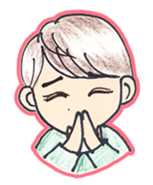 Easy and useful.Cute boy'Kou-kun'sticker sticker #15827377
