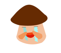 Engage in Saio mushrooms sticker #15827530