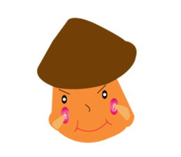 Engage in Saio mushrooms sticker #15827537
