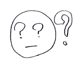 A moving stick man! sticker #15827557