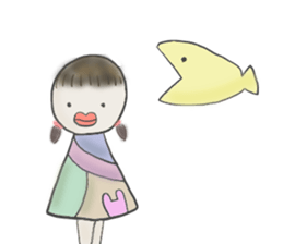 A lips creature sticker #15827702