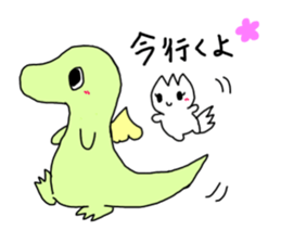 monster & fairy sticker #15827916