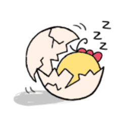 A Yellow chicken sticker #15828333