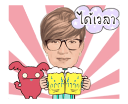 Lor-Lae & the FAT MAN sticker #15828388