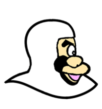 A samurai and his party sticker #15828435