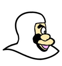 A samurai and his party sticker #15828435