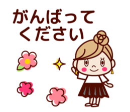 Spring cute adult women sticker r sticker #15828702