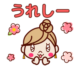 Spring cute adult women sticker r sticker #15828707