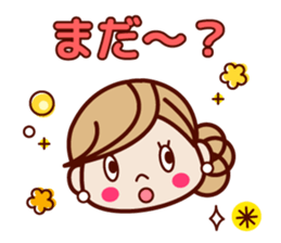 Spring cute adult women sticker r sticker #15828723