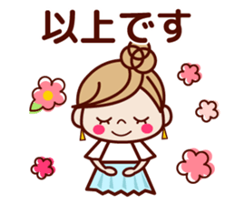 Spring cute adult women sticker r sticker #15828726