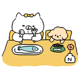 the cat kind9 sticker #15828830