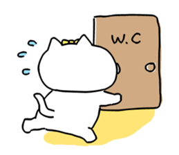 the cat kind9 sticker #15828833