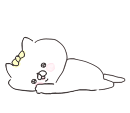 the cat kind9 sticker #15828839