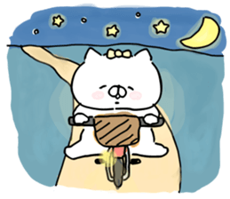 the cat kind9 sticker #15828841