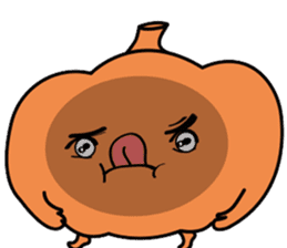 Pumpkin and Watermelon sticker #15829100