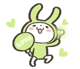 idol daisuki usagi sticker sticker #15829186