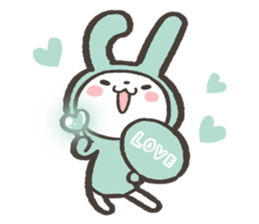 idol daisuki usagi sticker sticker #15829187