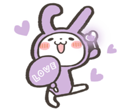 idol daisuki usagi sticker sticker #15829190