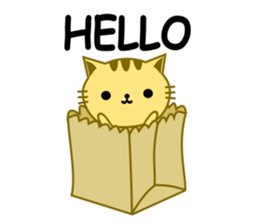 QQ Cat sticker #15829338