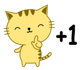 QQ Cat sticker #15829347