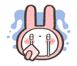 Ikemen ni koufun usagi sticker #15829415