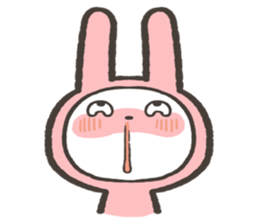 Ikemen ni koufun usagi sticker #15829424