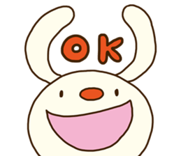 Forecast rabbit 2 (Kind words) sticker #15829938