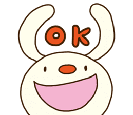 Forecast rabbit 2 (Kind words) sticker #15829938