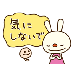 Forecast rabbit 2 (Kind words) sticker #15829948