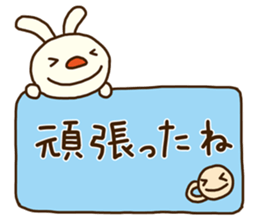 Forecast rabbit 2 (Kind words) sticker #15829965