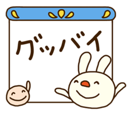 Forecast rabbit 2 (Kind words) sticker #15829970