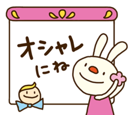 Forecast rabbit 2 (Kind words) sticker #15829975