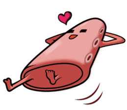 Octopus leg sticker #15830030