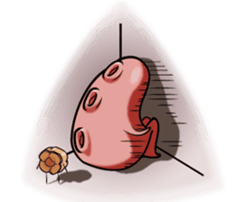 Octopus leg sticker #15830038