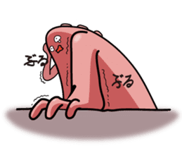 Octopus leg sticker #15830044