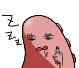 Octopus leg sticker #15830054