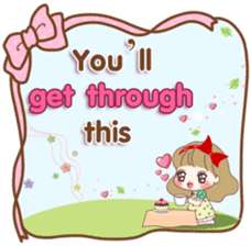 Encouragement and concern for you Vol.2 sticker #15830119