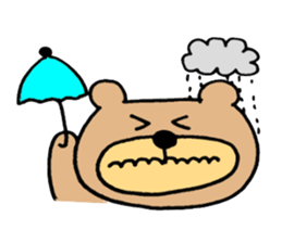A Fluffy Baby Bear sticker #15830169
